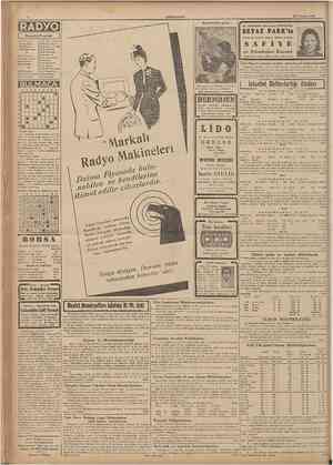  4 CUMHURIYET 22 Temmuz 1943 Amerikadan gelen c 7,30 7,32 7,40 7,55 12,30 12,33 12,45 13,00 18,00 18,03 18,30 Bugünkü Program