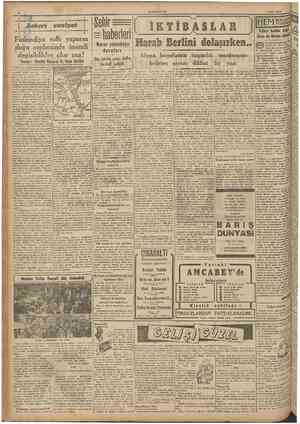  CUMKURİYET 3 Mart 1944 \ Askeri vmziyet Karne yolsuzluğu davaları tr müddettenberi bazı İngiliz gazeteierile Turk basını...