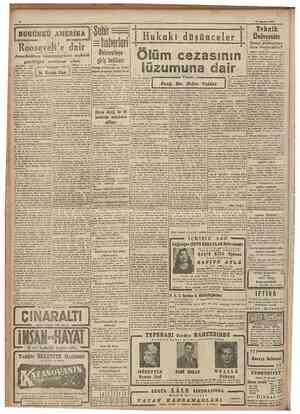  BE SUNRULANIRIRA | v Hukuki düşünceler Roosevelt'e dair “e e aeikallara reisicumhurların Yı Ölüm cezasının mutturan adam...