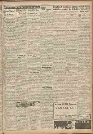  6 Şubat 1945 CUMHURİYET RESIM Ba$tara.iı 1 t'"ci sahijede sinde görünmüştür. İşgal edilen evlerde. man haberler ajansma atfen