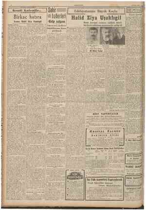  CUMHURİYET 28 Mart 1945 I Kendi Kalemile htiyar İngiliz devlet adamı, Lloyd George (Lojd Corc) 62 yaşında uldil. 1942...