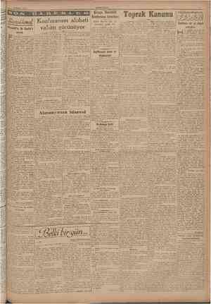  6 Haziran 1915 CUMHURİYET 3 Baştarajı I inrt saht/eie Diğer maddelerin müzakere&i Tahsin Balta kamulaştırma işinde ^undan...