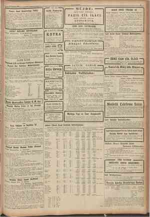  11 Temmuz 1945 YÜKS. MÜH. CUMHURlYET S Fransız Genel Konsolosluğu Tebliği Fransız Millî Bankasmın 5000, 1000, 500, 100 ve 50