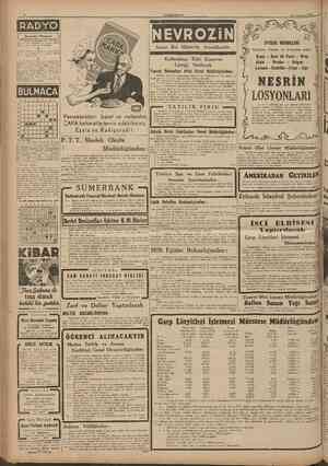  6 CUMHURIYET 22 Temmuz 1946 ( Bugünkü Program ) 7,28 Açılıs ve program 7,30 Müzlfc fl?l.) 7,45 Haberler 8,00 MüzUc (Pl.) 8,30