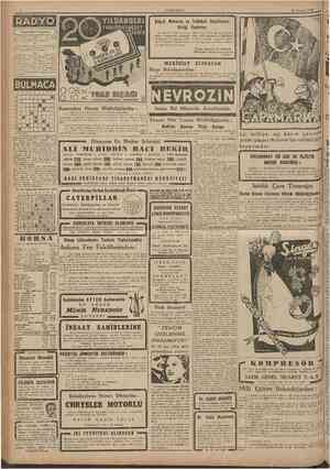  CUMHURİYE1 24 Temmuz 1946 Kâğıd, Mukavva ve Tatbikatı îthalâtçıları Birüği Üyelerine Bugiinkü Pl ogram 7,28 Açılış ve pregzam
