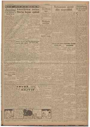  24 Ağustos 1946 CUMHURfYET T Moskova 23 (A.P.) Bu sabahki bütün Sovyet gazeteleri, mutedil şekilde Yugoslav Amerikan...
