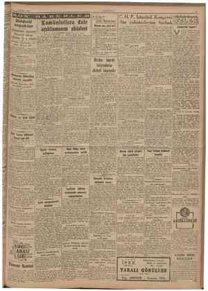  3 Şubat 1947 CUMHUFÎYET O IV A B E Memur mu, atlet mi? Baştarafı 1 inci sahifede I madan busün de devam ettirilen aynı ruki