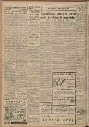  CUMHURIYET 22 Şubat 1947 Memlelcetk?de Sovyet Rusyadaki nüfus hareketleri ve neticeleri 1 Aıuerika Hlekfııbları İ Bırçok...