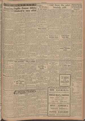  S Mart 1947 CUMHURÎYET T \\ Nokraşi Paşanın siyasets ngiltere ile Mısır arasındaki komışO malarm, Sudan meselesi üzeıindeki