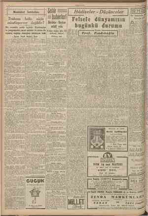 CUMHURİYET 6 Mart 1947 Hâdiseler Trabzon tıalkı nıçın Düşünceler HEM /£^\ NAUNA MIHINA misaf îrperver degildir ? Bir...