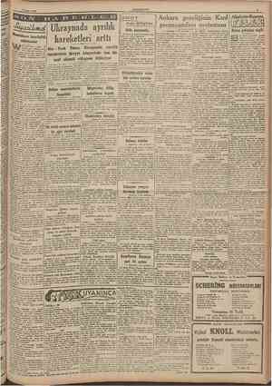  7 Mart 1947 CUMHURtYET Ankara Macarisfanın karşılaşlığı müdahaleler a a hareketleri arttı Ukraynada ayrılık hareketîniîî...