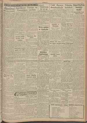  8 Mart 1947 CUMHUFIYET ÖN ıı j Gânı azizi için! j Isiüyornz ki toptancı kasablar ko{ jun kesmeğe başlamıslar ama etieri j on,