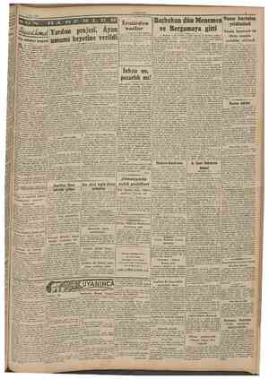  4 Nisan 1947 CUMHURÎYET r I 1 ı Baştarafı 1 inci sahi/ede neti: D. P. ilert gelenleri türlü türlü Bsftarafı 1 inci BÖhifedt