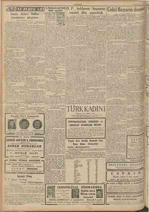  CUMHURİYFT 4 Nlsan 1947 Izmir ikınci hafta yarıslarmm programı Önümüzdeki pazar gv.nü yapılacak yan, 59 kilo; 6 Mpşallan. 58