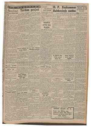  9 Nisan 1947 CUMHUKtYET T Yardım projesi Almaıtyanın hükurnef şekli Liberal devleffçilik! Gazetelerde görmüşsünüzdür: DJ*.
