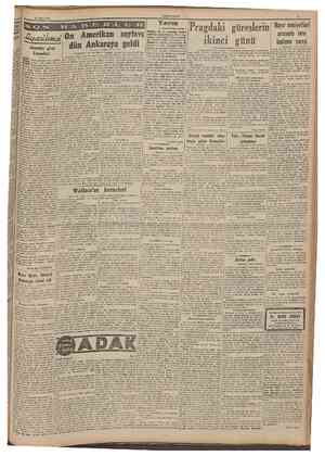 13 Nisan 1947 CnvniUFİYET ON Ysırm «Cennete» gireır Ertoenüer! uriye gazeteleri Mr müddettenberi, fferi dönen Ermenilerdan