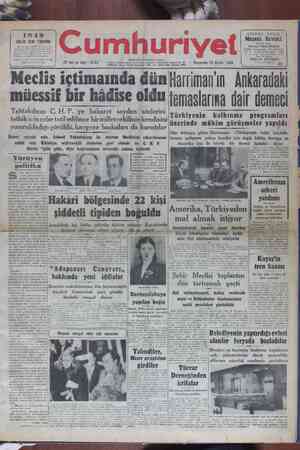   YASK A 1949 SALİR ZEKİ TAKVİMİ KURUCUSU YUNUS NADİ 25 inci yıl Sayı : 8758 Bitlenlir n ti M ae g STEFAN ZVEİG MEeçHUL...