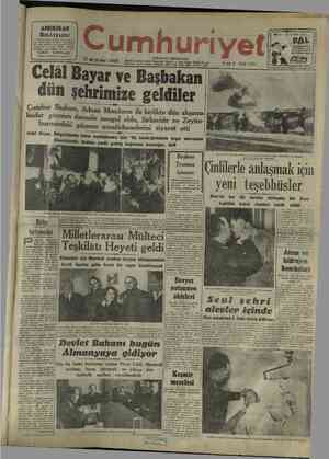 Cumhuriyet sayfa 1
