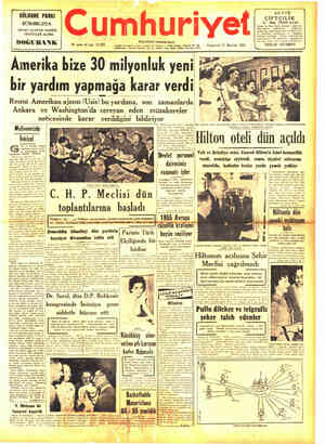 Cumhuriyet sayfa 1