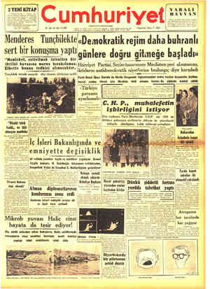 Cumhuriyet sayfa 1