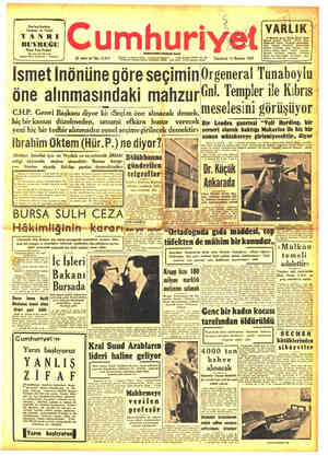 Cumhuriyet sayfa 1