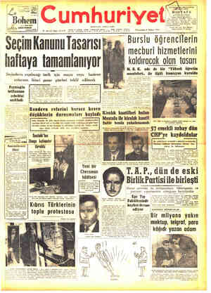 Cumhuriyet sayfa 1