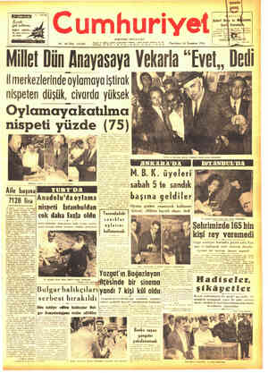 Cumhuriyet sayfa 1