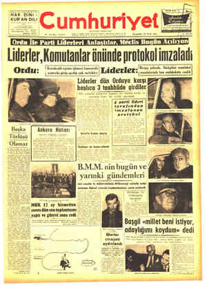  rag vesmeg aa w NEZİHE ARAZ "cex 'HAK DİNi -| |KUR'AN DİLİ Anadolı. E©vliyaları W KURUCUSU: YUNUS NANİ 38. yıl Sayı 13.371