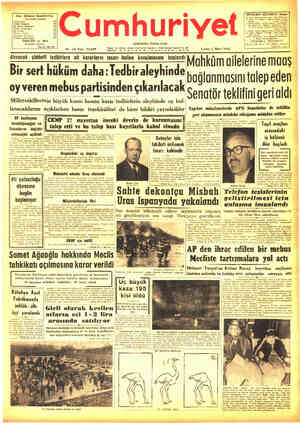  Esat Mahmut Karakurt'un İSTANBUL KİTABEVİ Sunar Yeni basılan romanları v OELLİLİLİ KURUCUSU: YUNUS NADİ 38. yıl Sayı 13.499 e