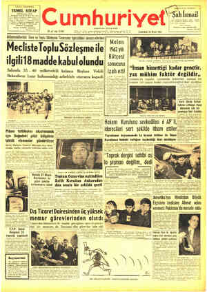 Cumhuriyet sayfa 1