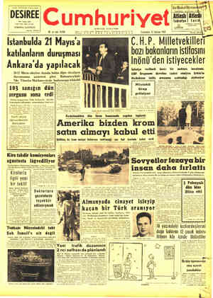 Cumhuriyet sayfa 1