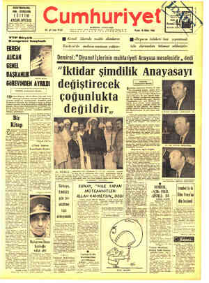  ÖĞRETMENLERE, ANA - BABALARA EĞİTİM ANSIKLOPEDİSi Birincl fasikül çıktı. Her ay bir sikül. Her fasikül 5 lira, abonelere...