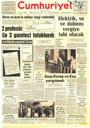  L A ASN vt KADINLIĞI- KMT lli nn gn Gi de'yazarın ee serilen romanı; SIMONE DE BEAUVOR SEE Cumhuriyet Broşür isteyiniz,...