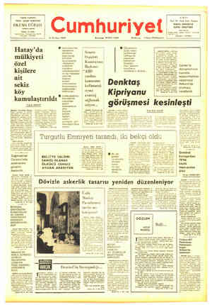  Cağdaş Yayınları PROF. AKŞIT GÖKTÜRK ö  Cumhuriyet İeteme'garesı : Türkocağı Cod. 28-41 ÇIKTI Prof. Dr. Tarık Zaler Tunaya