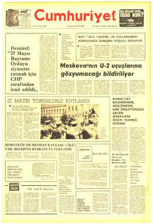  56. Yıl; Sayı: 19697 Kurucusu: YUNUS NADİ AKIL HOCALIĞI YAPAN 9 C um h vJv0 ri Yet TÜSİMD NEDİR? istanbul ilorgufü yayını 500