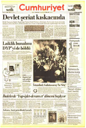  HER ŞEY İNSAN VakıfBk Yözyıl Bankacılığı TAYILSAYI ZABÜN / TODOTL Kov çrce - Cumhuriyet , | YAŞAMIN VukıfBun n 21 Yüzyül...