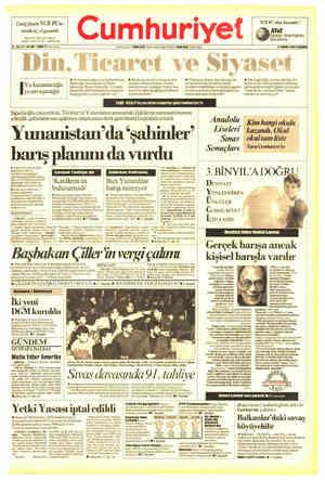  Cazip fiyatlı NCR PC'ter üstelik üç yıl garantili. Ayrıntılı bilgi için arayın: 0(212) 243 10 69 - 249 83 84 Cumhuriyet NCR