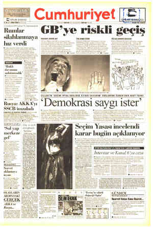  huriyet 113 trilyon 800 milyar TL harcayacaklar . s]lalılal]maya Rekabet etmek zor Tek engel Çiller GB için destek büyüyor e