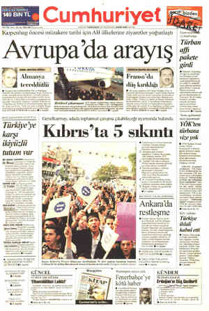  DAHA AZ ÖDİ 4149 BİNTL KademeliCeli TÜRKCELL SSTİRDİRİMALİ. Cumhuriyet 79. YEL SAYI: 28176 / 500.000 TL (xDY içindej YUNUS