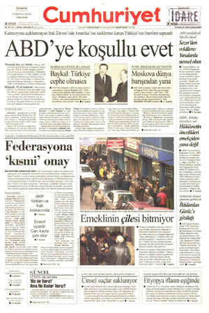  |Cumhuriyet| SUSMAYAN ADAM Yıldız Sertel -Cumhuriyet | 79. YIL SAYI: 28203 / 500.000 TL KOY içirce — İDÂRE Si DS 25 mı.ıı(