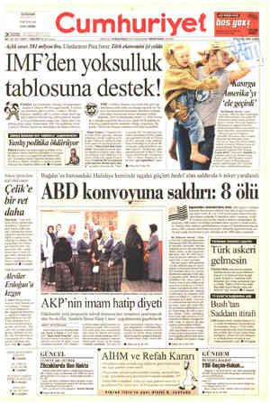  kurrder zazı hediye cazan K Tp KD c cşan B0. YIL SAYI: 28471 / 500.000 TL (KOY içinde) KURUCUSU: YUNUS NADİ (193-1945)...