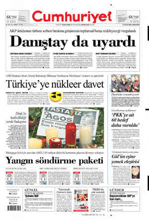  Cumhuriyet Kitapları Cumhuriyet 84. YIL SAYI: 30054 / 75 YK (x0 içindej (KKTC'de: 1 VTL) KURUCUSU: YUNUS NADİ 1924-1945)...