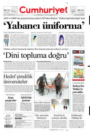  4 Cümhürye a yyNsAÇUK Rilapları — TAMAToRoş gIN YUVAF a yaaşincn — NÂZIN bi TstünDEKİ İKmeT Öt Hn BiDRE TüKü n BERAZ 84. YIL
