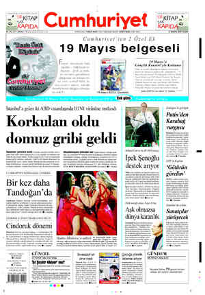  www.kitap.cumhuriyeti.com.tr comr | www.kitap.cumhuriyeti.comtr | ö Cumhuriyet T7 85. YIL SAYI: 30538 / 1 TL (xDV içinde)...