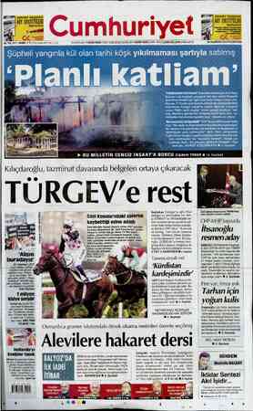 Cumhuriyet sayfa 1