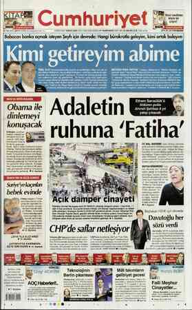  4 r 'Nasıl sevilmez gee L böyle bir " Cumhuriyet çılgın!” ÜLLÜD. Cumhuriyet'le. 50 YIL SAYI: 32474 / 1.5 TL (KDV içinde)...