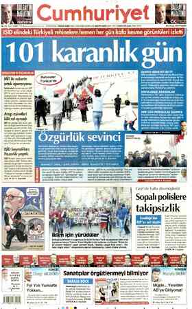 Cumhuriyet sayfa 1