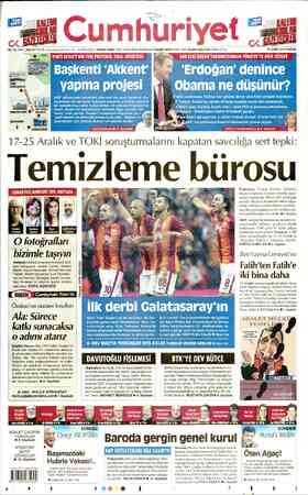 Cumhuriyet sayfa 1