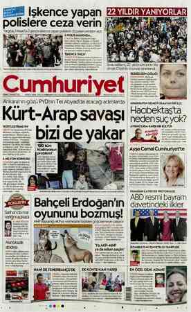 Cumhuriyet sayfa 1