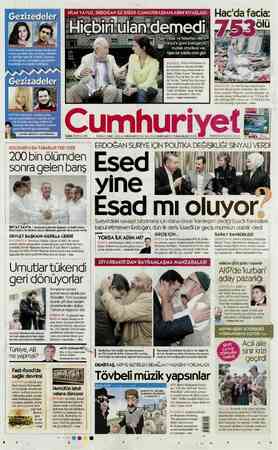 Cumhuriyet sayfa 1